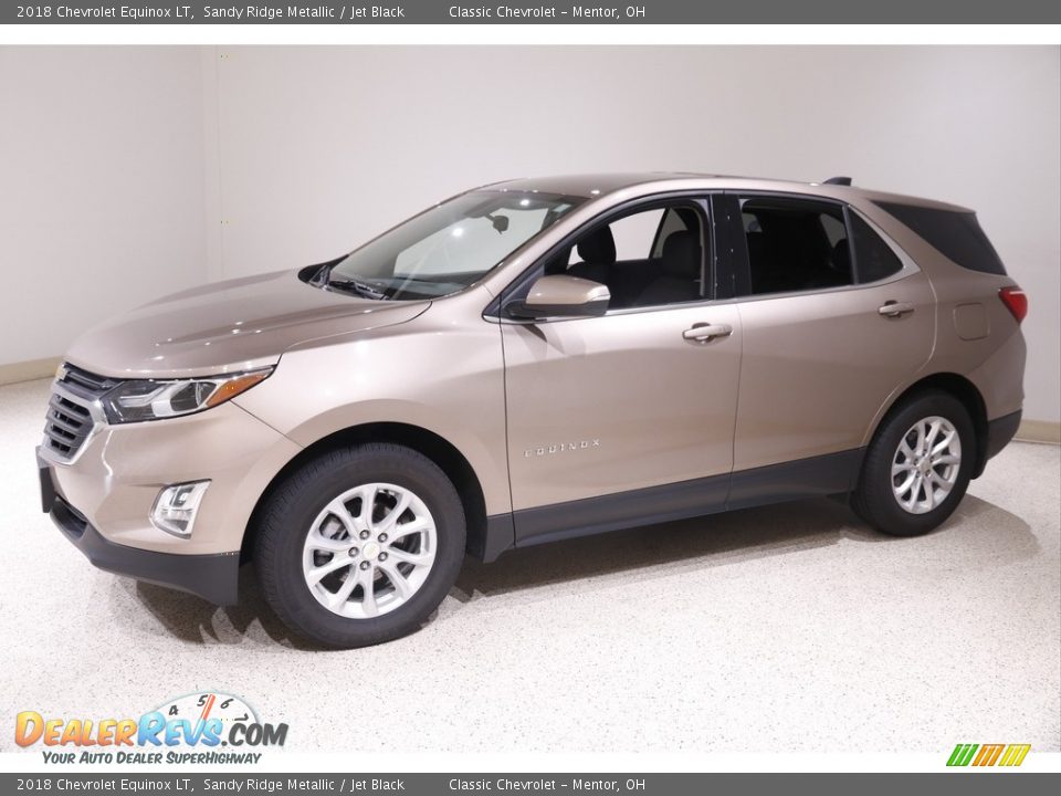 2018 Chevrolet Equinox LT Sandy Ridge Metallic / Jet Black Photo #3