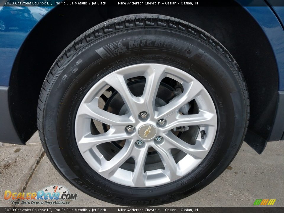 2020 Chevrolet Equinox LT Pacific Blue Metallic / Jet Black Photo #13