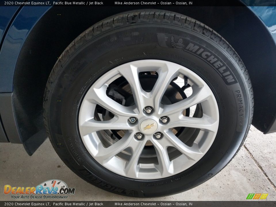 2020 Chevrolet Equinox LT Pacific Blue Metallic / Jet Black Photo #14