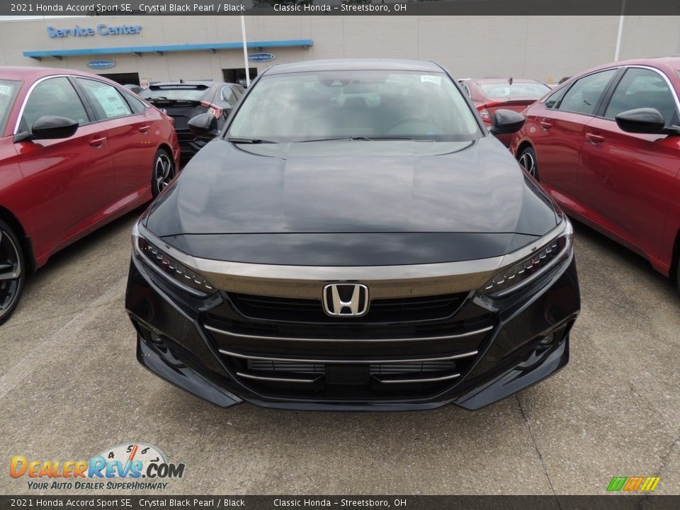 2021 Honda Accord Sport SE Crystal Black Pearl / Black Photo #2