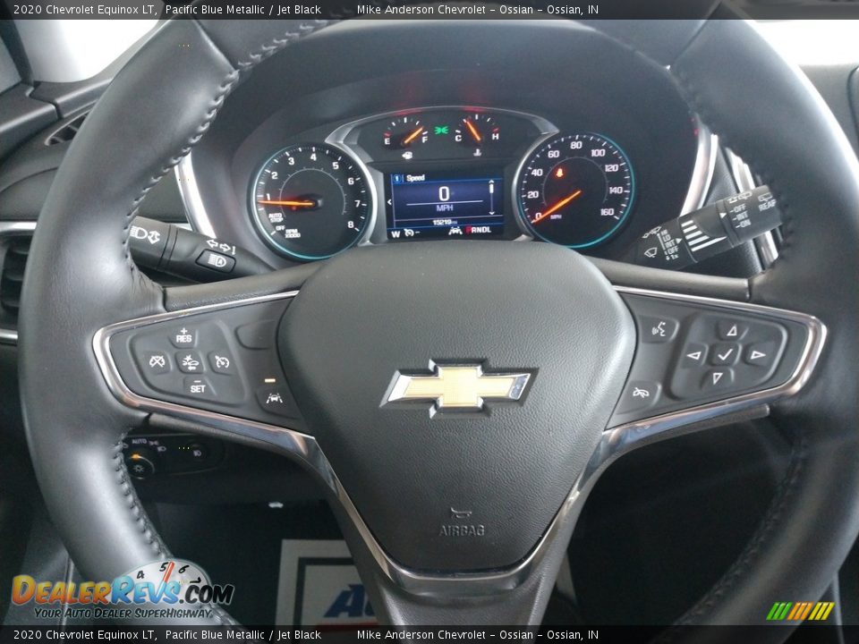 2020 Chevrolet Equinox LT Pacific Blue Metallic / Jet Black Photo #23