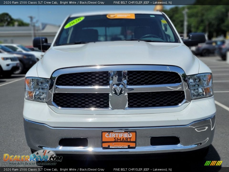 2020 Ram 1500 Classic SLT Crew Cab Bright White / Black/Diesel Gray Photo #16