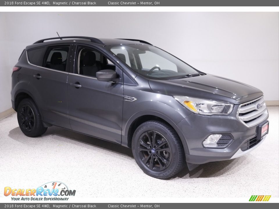 2018 Ford Escape SE 4WD Magnetic / Charcoal Black Photo #1