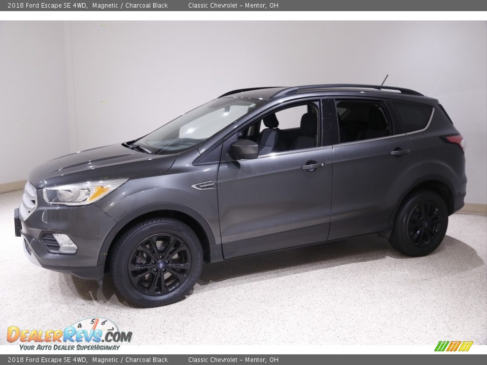 2018 Ford Escape SE 4WD Magnetic / Charcoal Black Photo #3