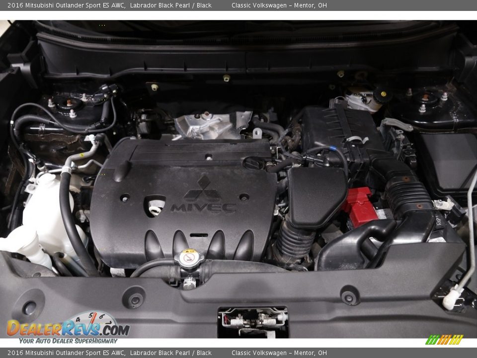 2016 Mitsubishi Outlander Sport ES AWC 2.4 Liter DOHC 16-Valve MIVEC 4 Cylinder Engine Photo #16