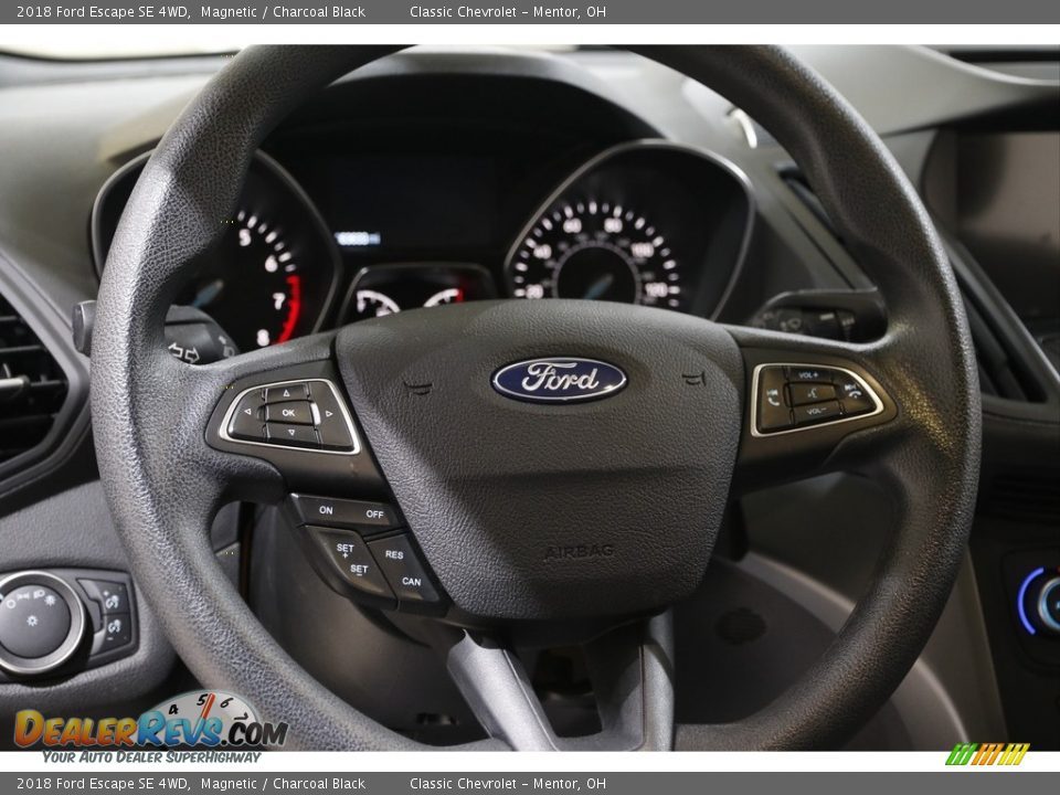 2018 Ford Escape SE 4WD Magnetic / Charcoal Black Photo #7