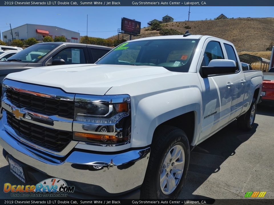 2019 Chevrolet Silverado LD LT Double Cab Summit White / Jet Black Photo #3