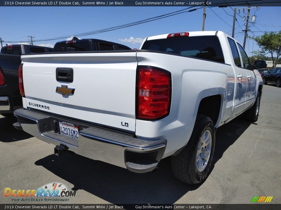 2019 Chevrolet Silverado LD LT Double Cab Summit White / Jet Black Photo #4