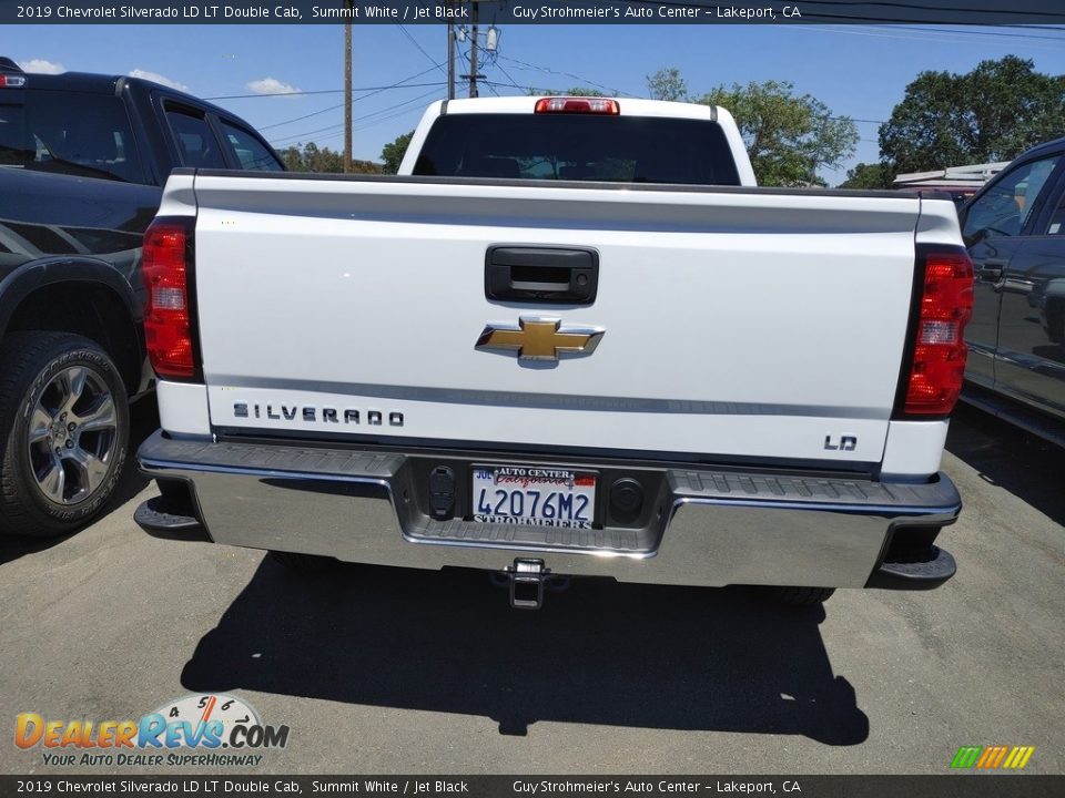 2019 Chevrolet Silverado LD LT Double Cab Summit White / Jet Black Photo #5