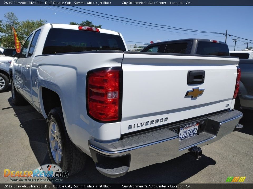 2019 Chevrolet Silverado LD LT Double Cab Summit White / Jet Black Photo #6