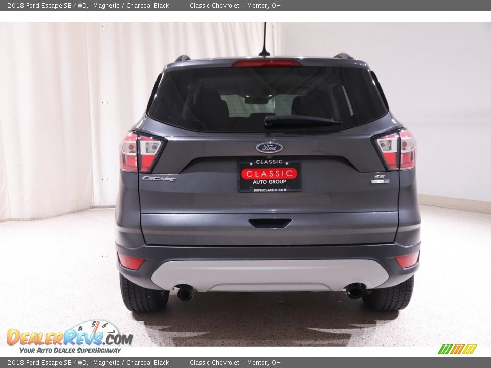 2018 Ford Escape SE 4WD Magnetic / Charcoal Black Photo #17