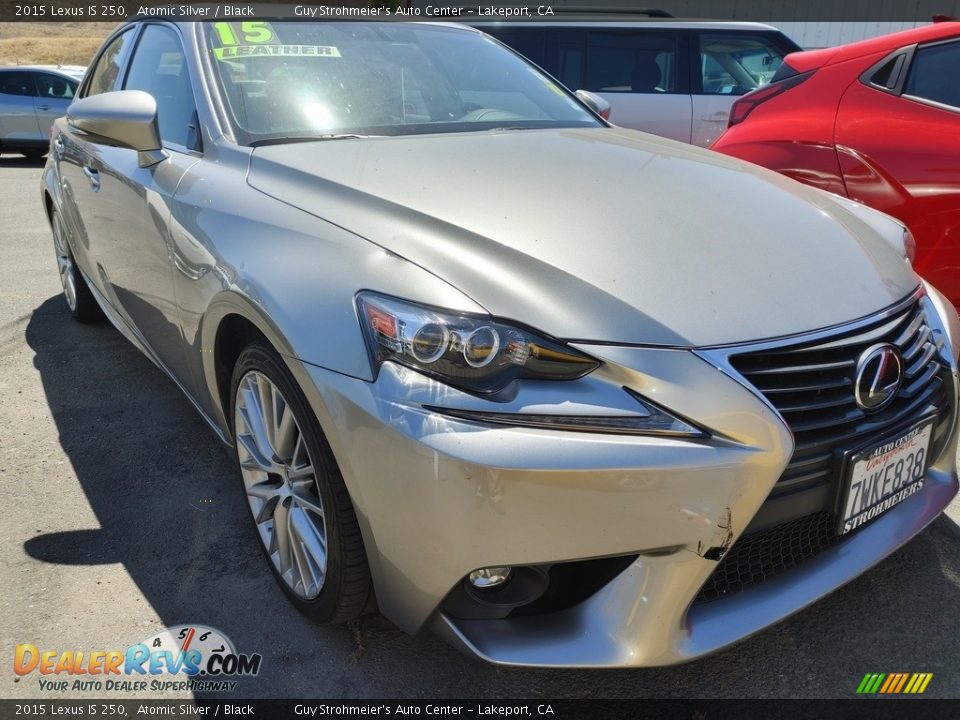 2015 Lexus IS 250 Atomic Silver / Black Photo #1