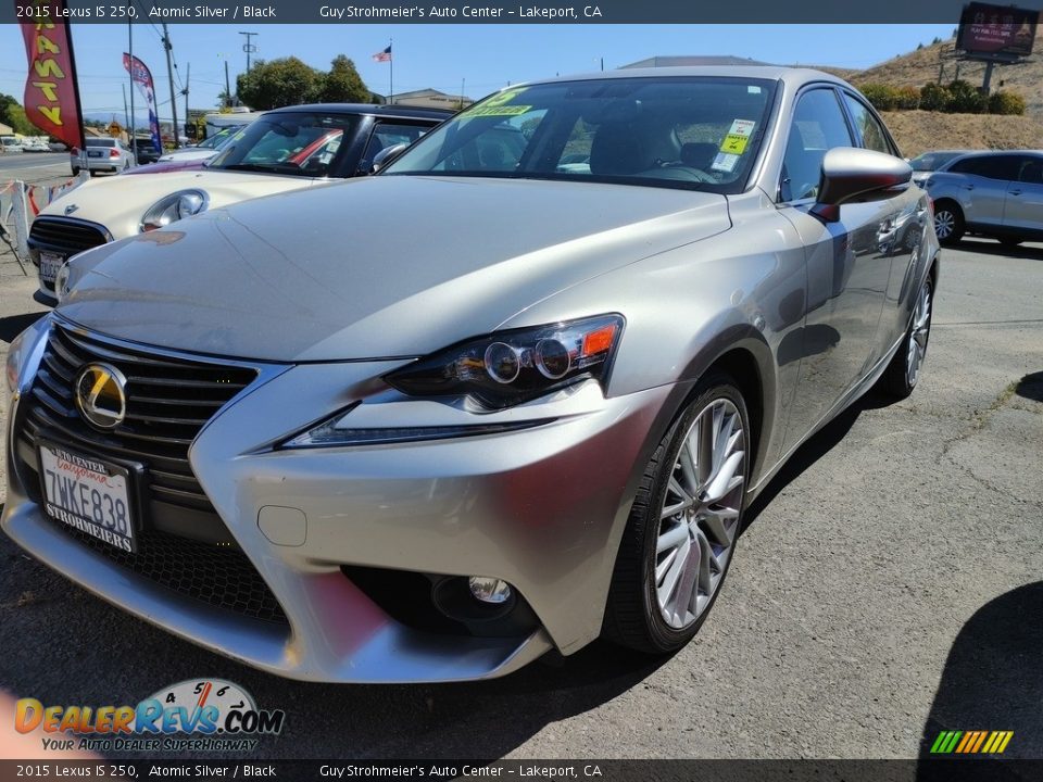 2015 Lexus IS 250 Atomic Silver / Black Photo #3