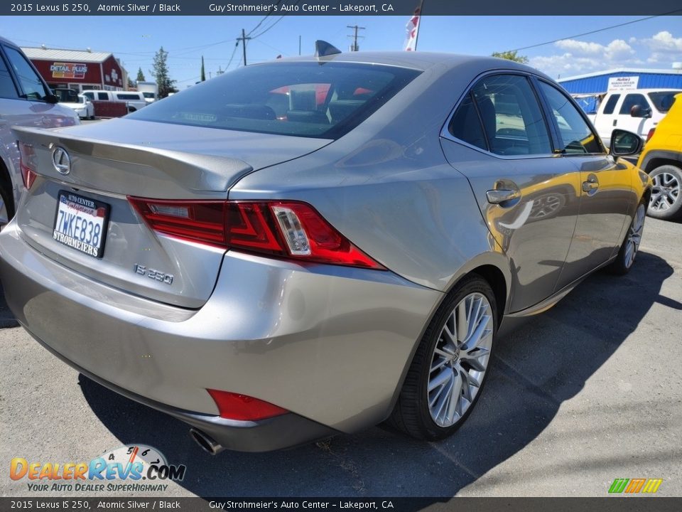 2015 Lexus IS 250 Atomic Silver / Black Photo #4