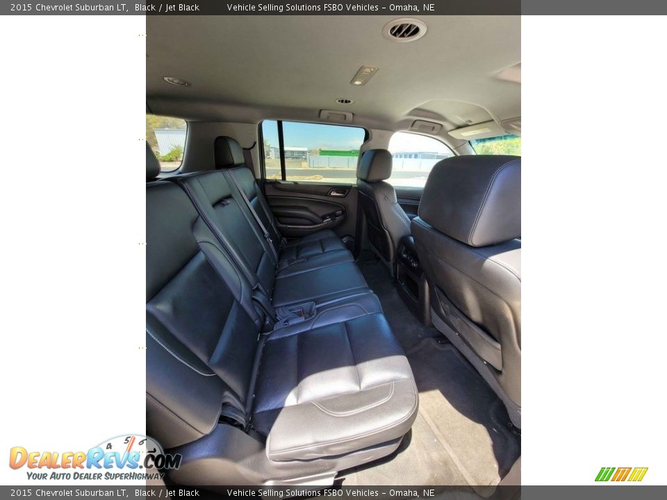 2015 Chevrolet Suburban LT Black / Jet Black Photo #5