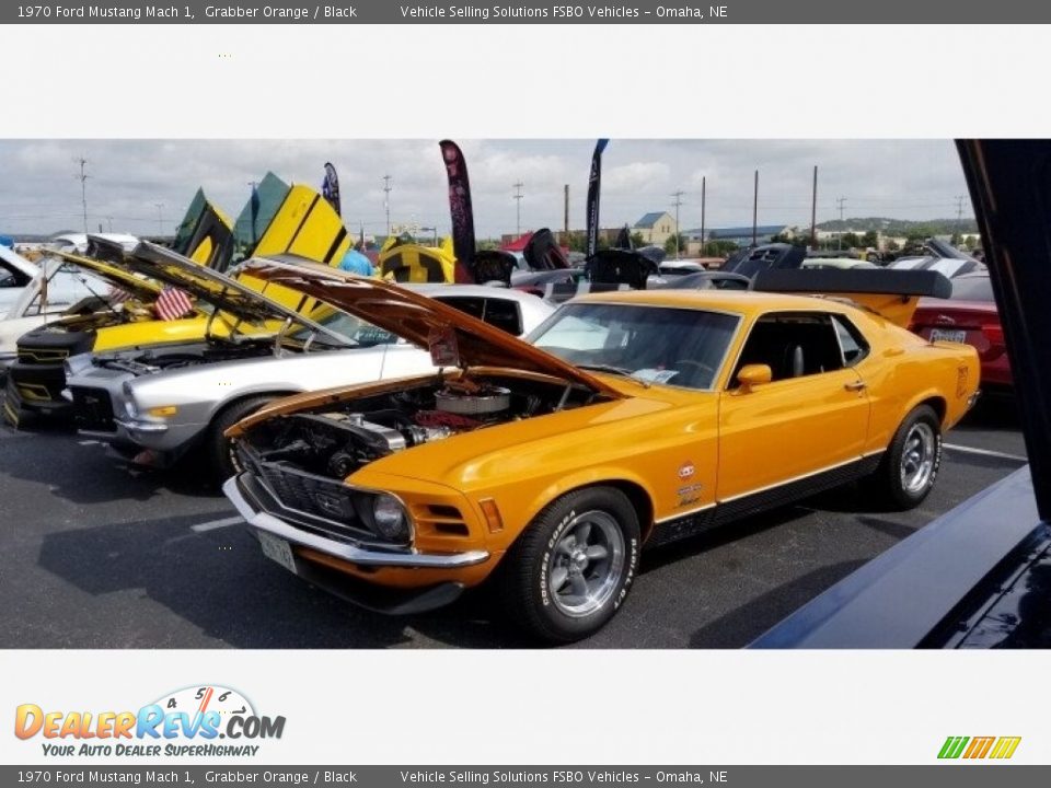 Front 3/4 View of 1970 Ford Mustang Mach 1 Photo #4
