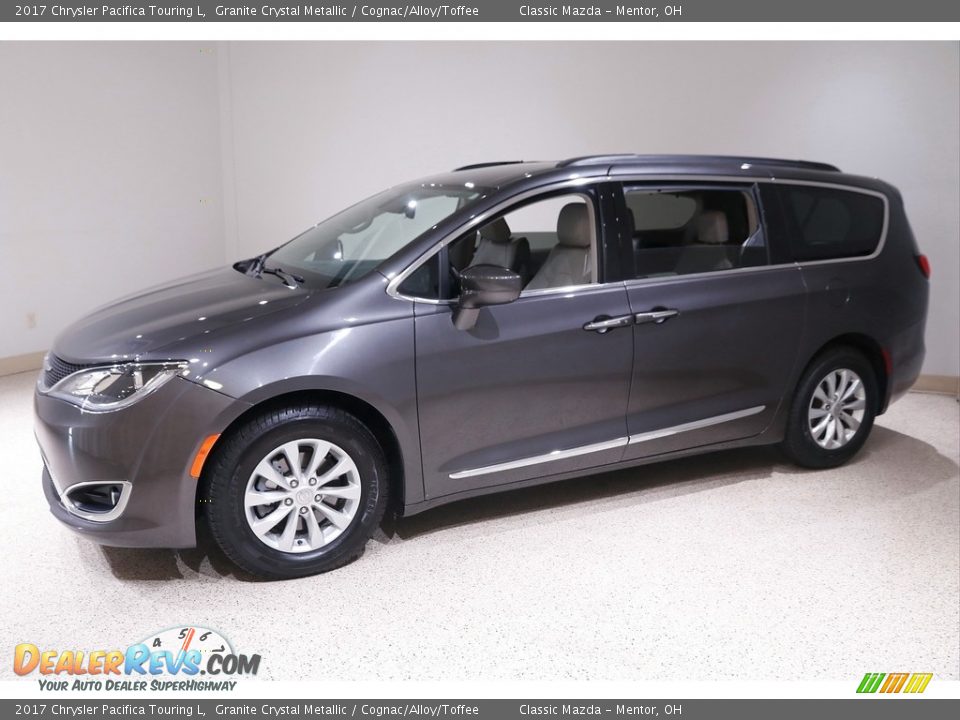 2017 Chrysler Pacifica Touring L Granite Crystal Metallic / Cognac/Alloy/Toffee Photo #3