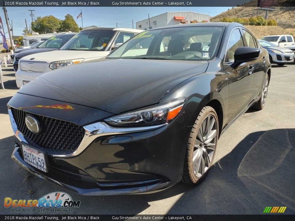 2018 Mazda Mazda6 Touring Jet Black Mica / Black Photo #3