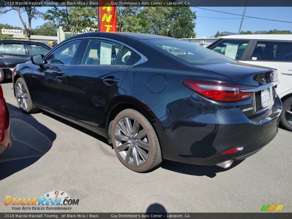 2018 Mazda Mazda6 Touring Jet Black Mica / Black Photo #4