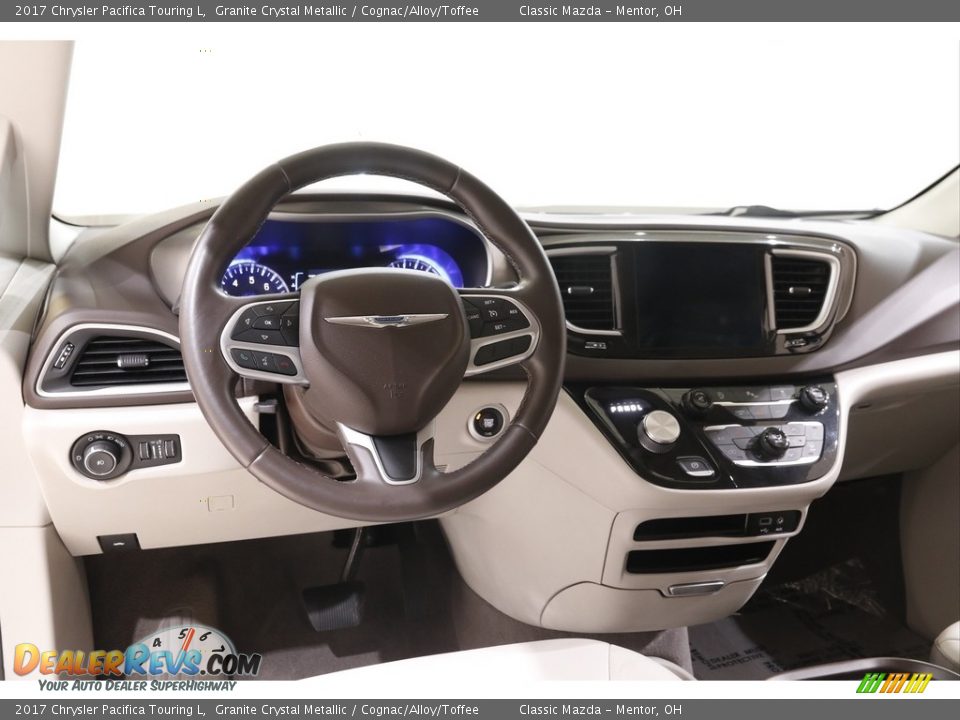 2017 Chrysler Pacifica Touring L Granite Crystal Metallic / Cognac/Alloy/Toffee Photo #6