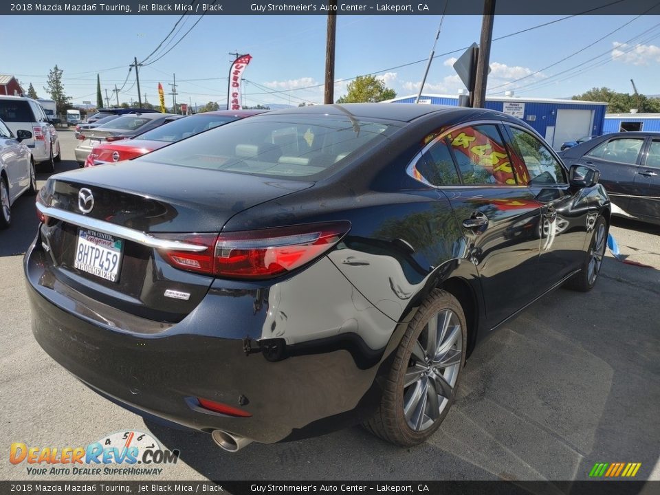 2018 Mazda Mazda6 Touring Jet Black Mica / Black Photo #6