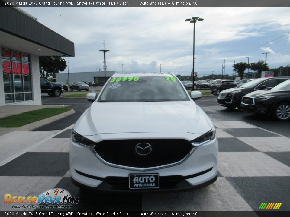 2020 Mazda CX-5 Grand Touring AWD Snowflake White Pearl / Black Photo #2