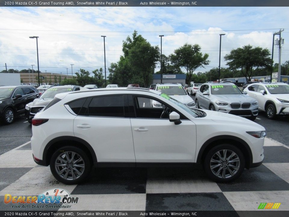 2020 Mazda CX-5 Grand Touring AWD Snowflake White Pearl / Black Photo #3