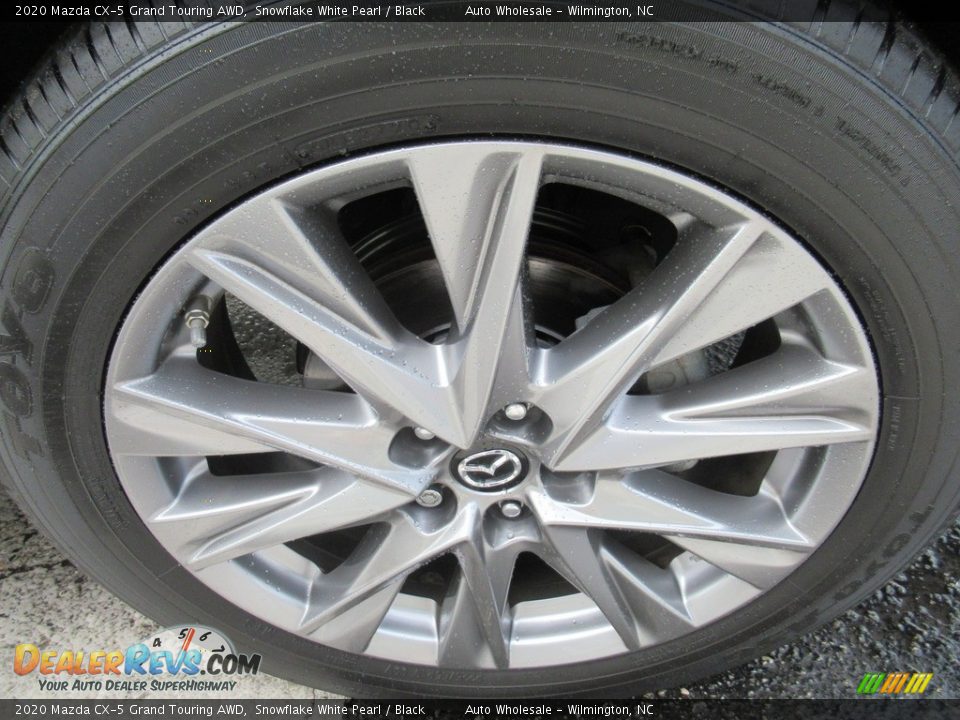 2020 Mazda CX-5 Grand Touring AWD Snowflake White Pearl / Black Photo #7