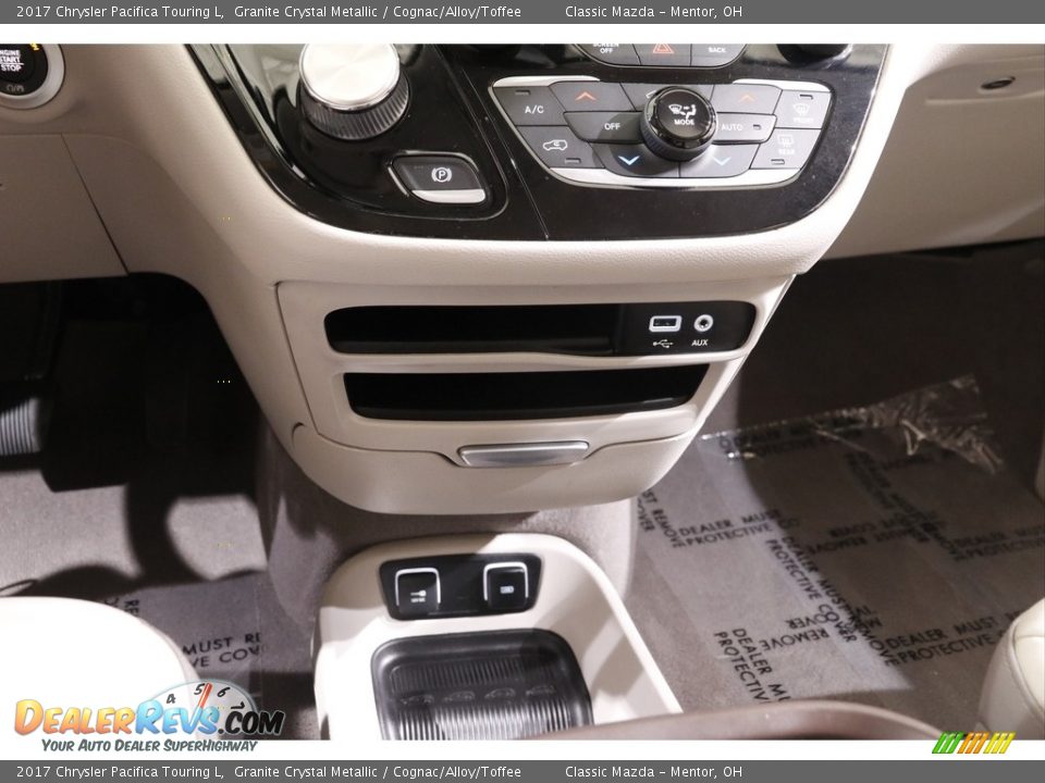 2017 Chrysler Pacifica Touring L Granite Crystal Metallic / Cognac/Alloy/Toffee Photo #15