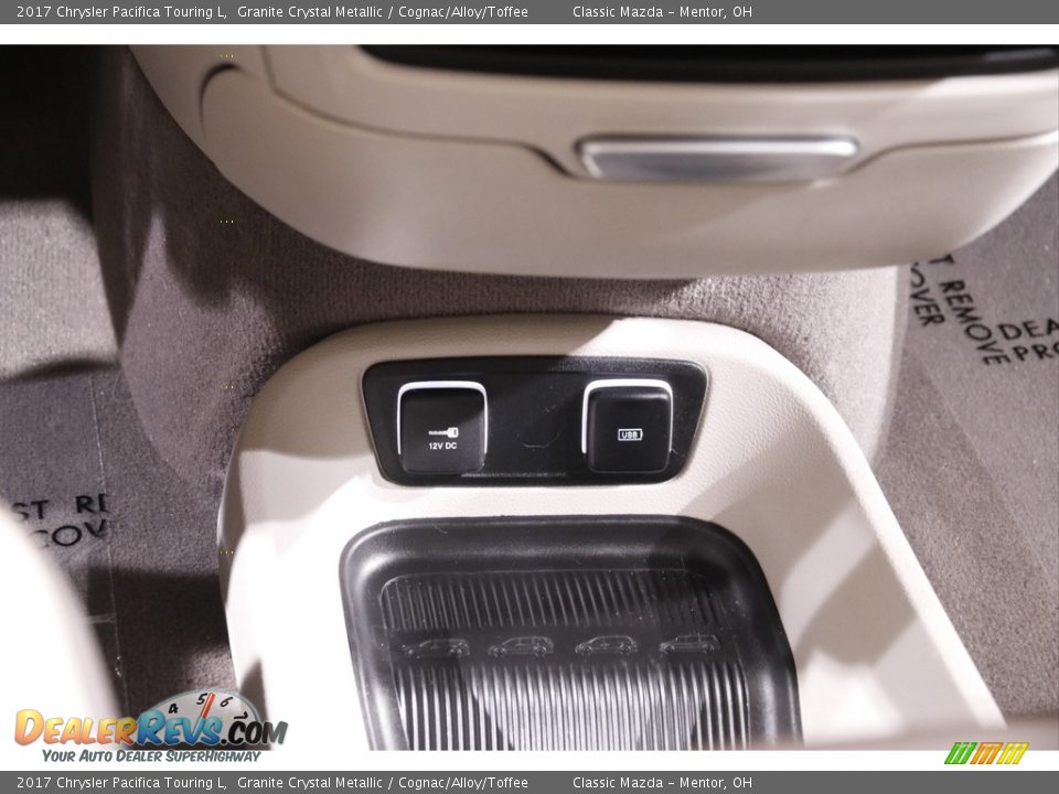 2017 Chrysler Pacifica Touring L Granite Crystal Metallic / Cognac/Alloy/Toffee Photo #17