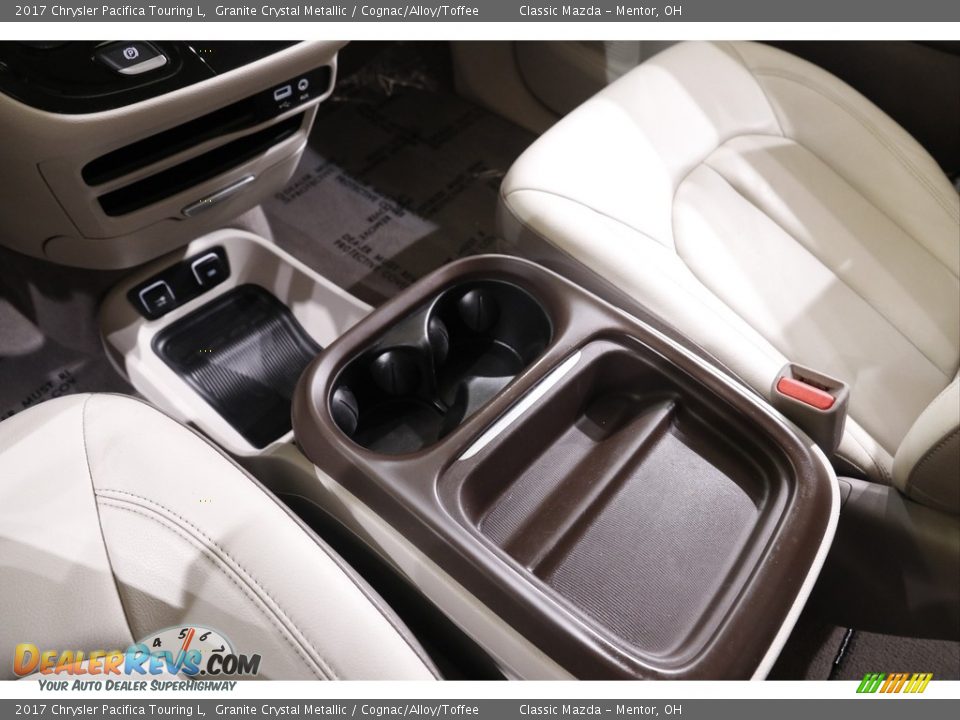 2017 Chrysler Pacifica Touring L Granite Crystal Metallic / Cognac/Alloy/Toffee Photo #18