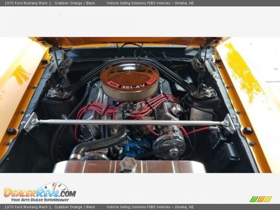 1970 Ford Mustang Mach 1 351 ci. V8 Engine Photo #23