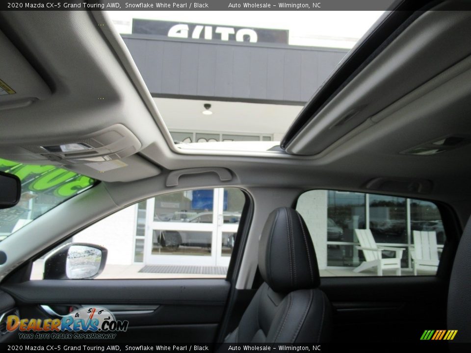 2020 Mazda CX-5 Grand Touring AWD Snowflake White Pearl / Black Photo #14