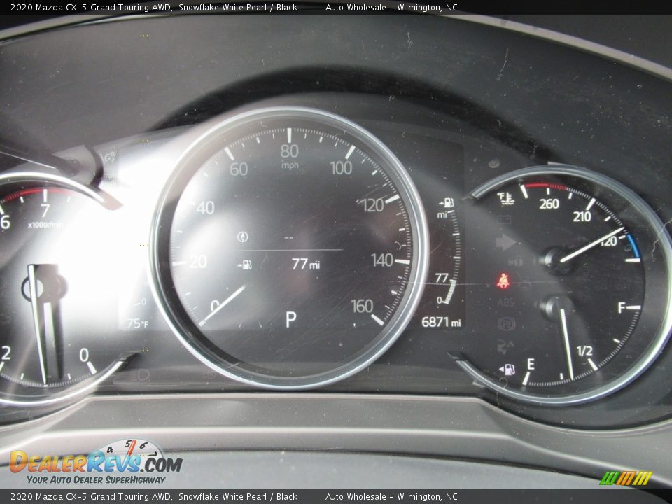 2020 Mazda CX-5 Grand Touring AWD Snowflake White Pearl / Black Photo #16