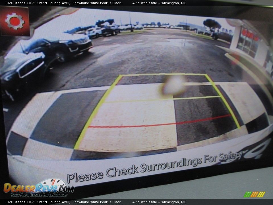 2020 Mazda CX-5 Grand Touring AWD Snowflake White Pearl / Black Photo #18