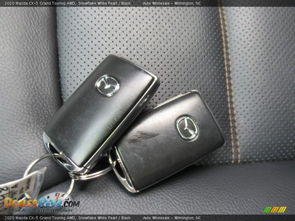 2020 Mazda CX-5 Grand Touring AWD Snowflake White Pearl / Black Photo #20