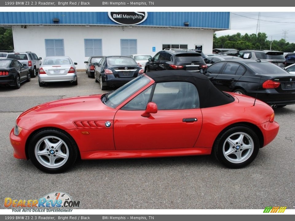 1999 BMW Z3 2.3 Roadster Bright Red / Black Photo #2