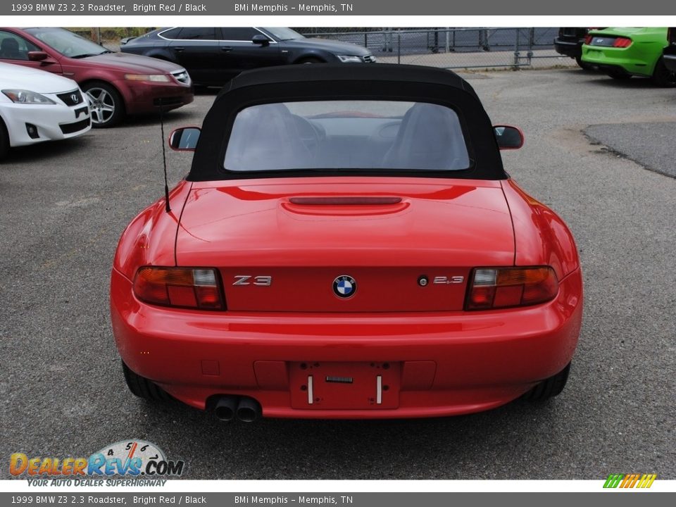 1999 BMW Z3 2.3 Roadster Bright Red / Black Photo #4