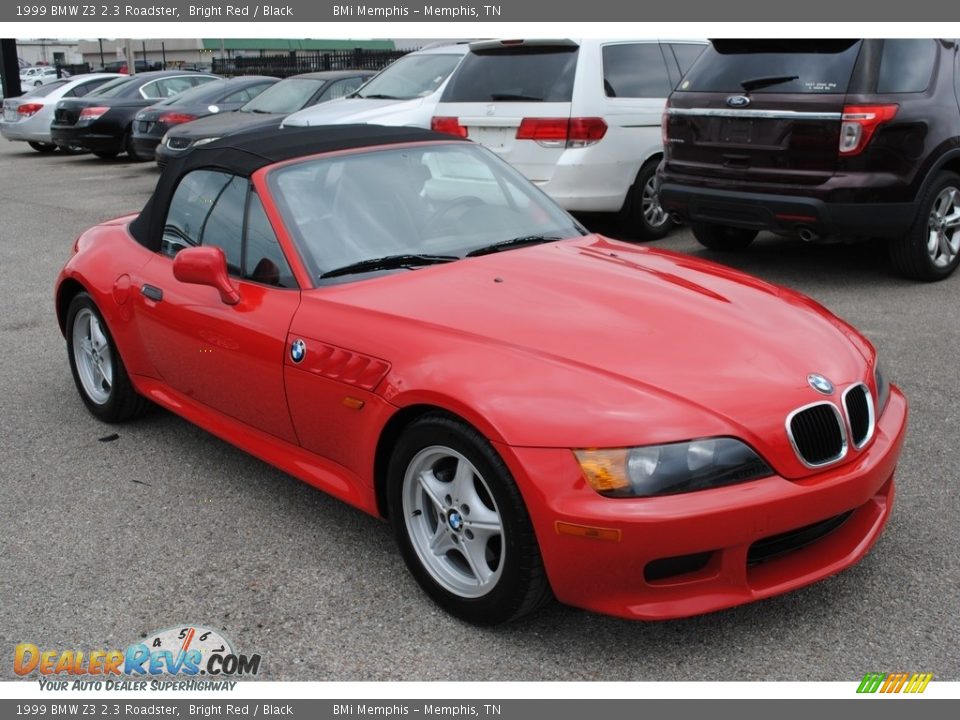 1999 BMW Z3 2.3 Roadster Bright Red / Black Photo #7