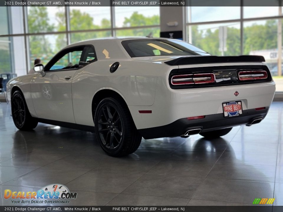 2021 Dodge Challenger GT AWD White Knuckle / Black Photo #6