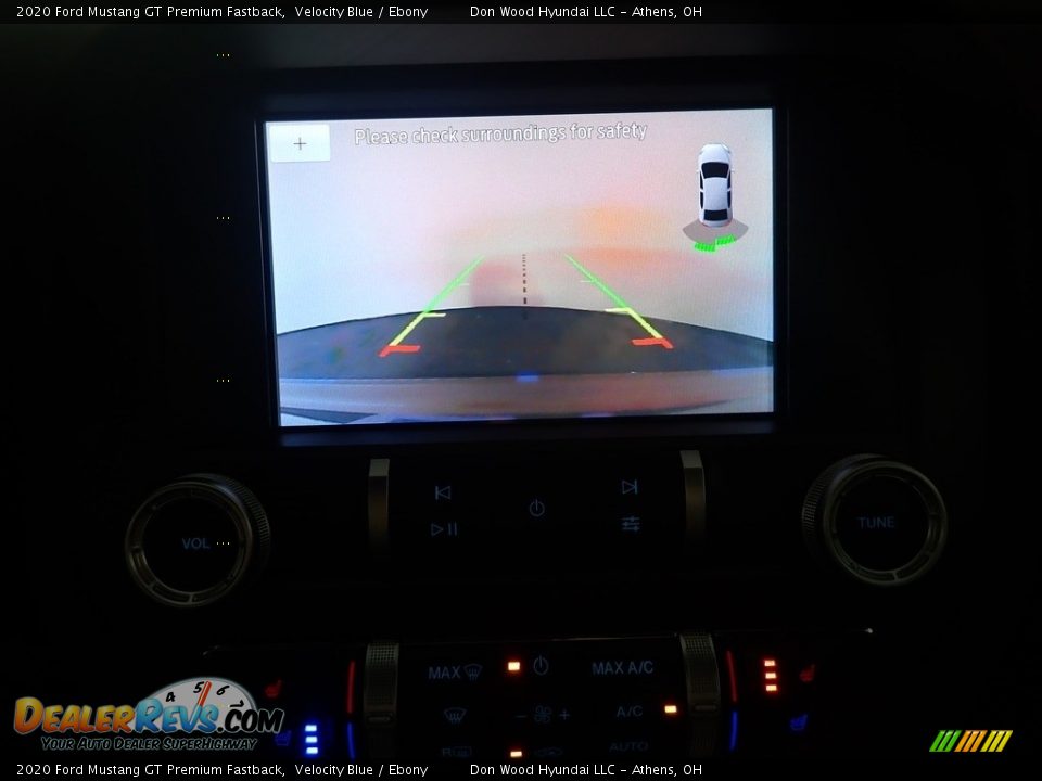 2020 Ford Mustang GT Premium Fastback Velocity Blue / Ebony Photo #2