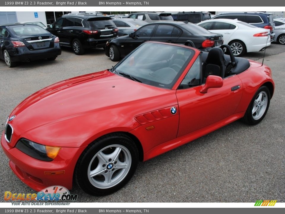 1999 BMW Z3 2.3 Roadster Bright Red / Black Photo #20