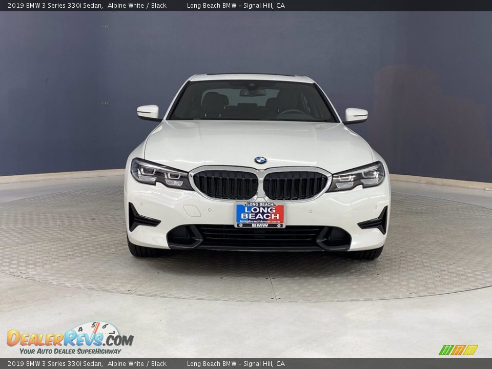 2019 BMW 3 Series 330i Sedan Alpine White / Black Photo #2