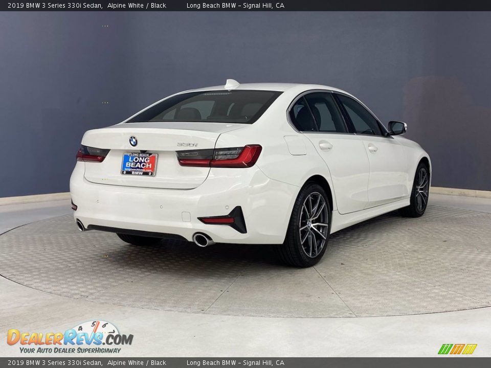 2019 BMW 3 Series 330i Sedan Alpine White / Black Photo #5