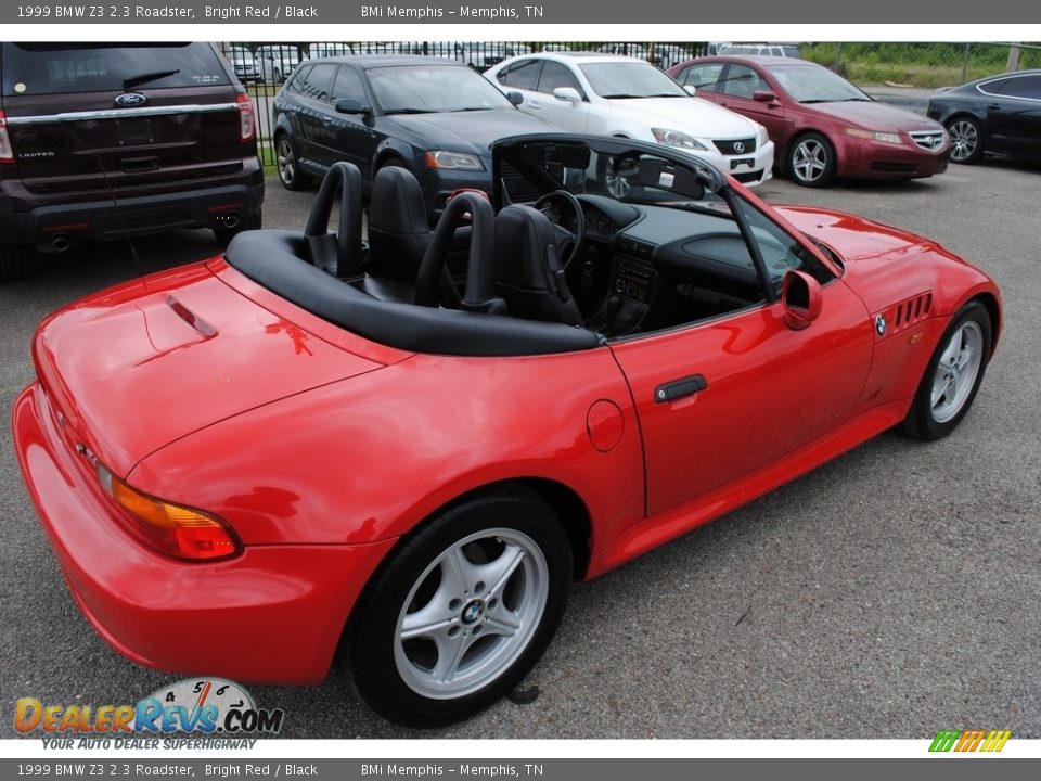 1999 BMW Z3 2.3 Roadster Bright Red / Black Photo #23