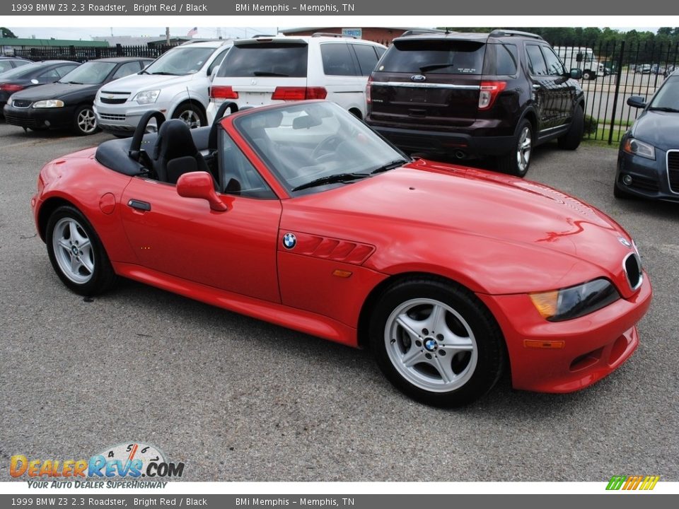 1999 BMW Z3 2.3 Roadster Bright Red / Black Photo #24