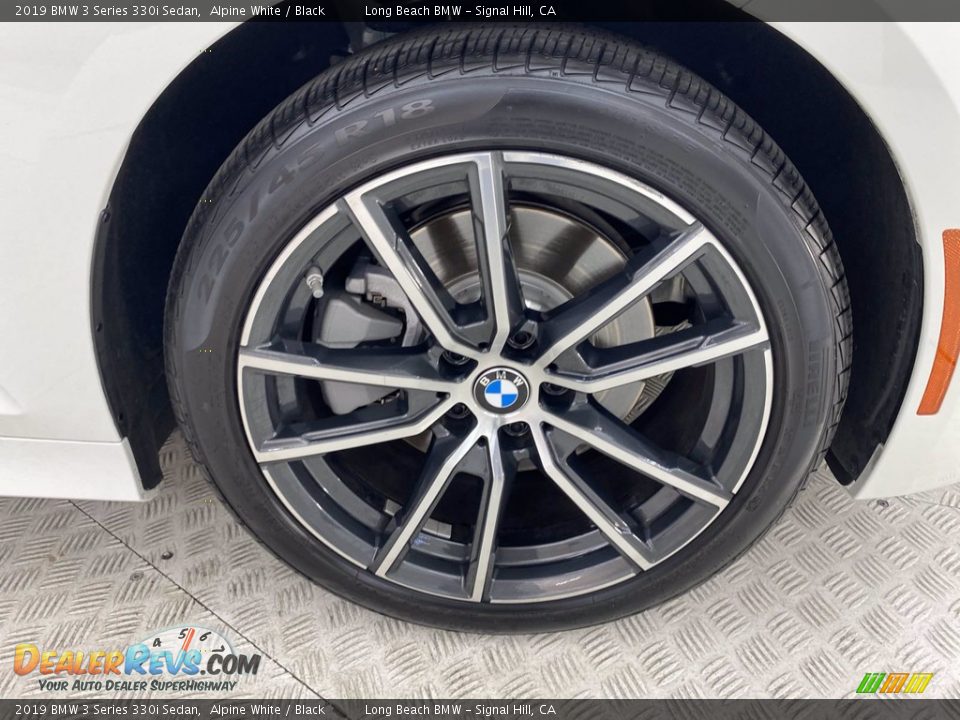 2019 BMW 3 Series 330i Sedan Alpine White / Black Photo #6