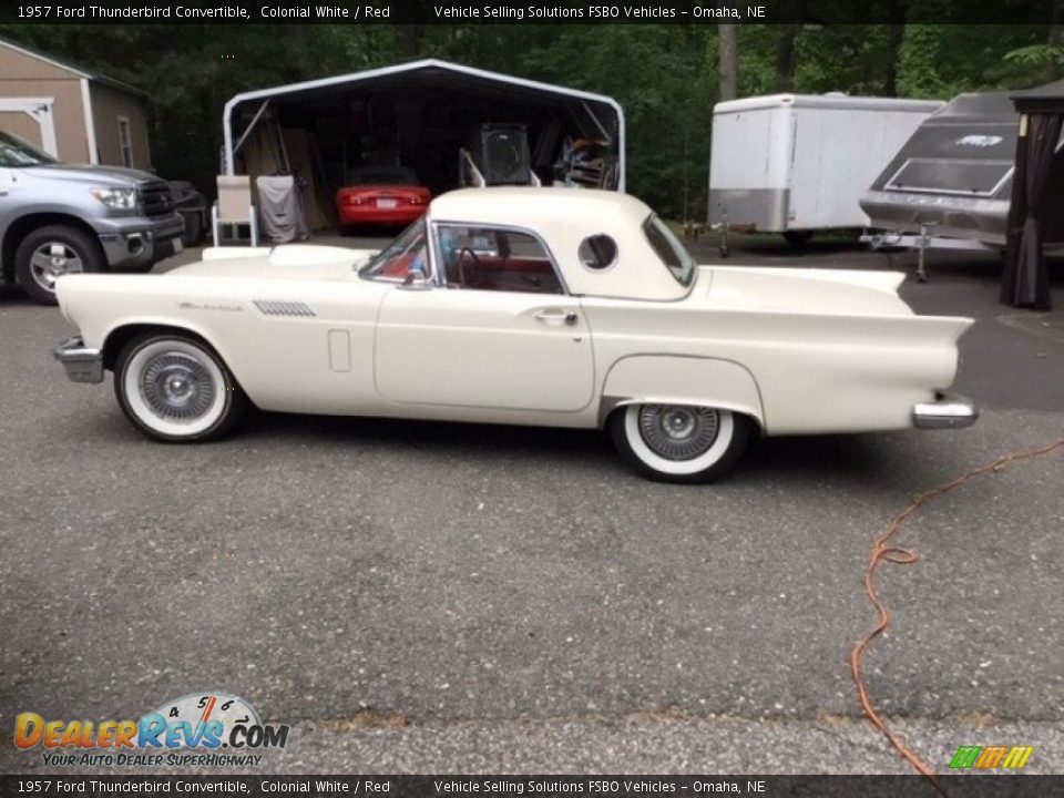 Colonial White 1957 Ford Thunderbird Convertible Photo #5