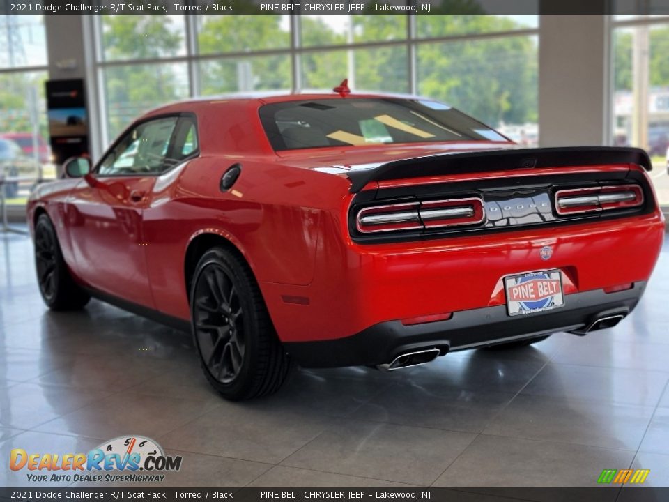 2021 Dodge Challenger R/T Scat Pack Torred / Black Photo #6