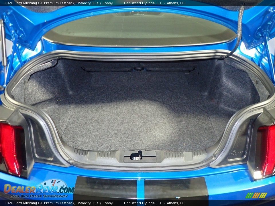 2020 Ford Mustang GT Premium Fastback Velocity Blue / Ebony Photo #16